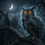 Discover the terrifying night calls of the Mottled Wood Owl and ancient omens linked to death and darkness