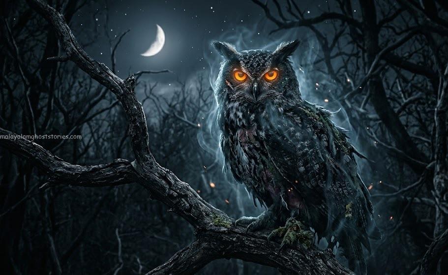 Discover the terrifying night calls of the Mottled Wood Owl and ancient omens linked to death and darkness
