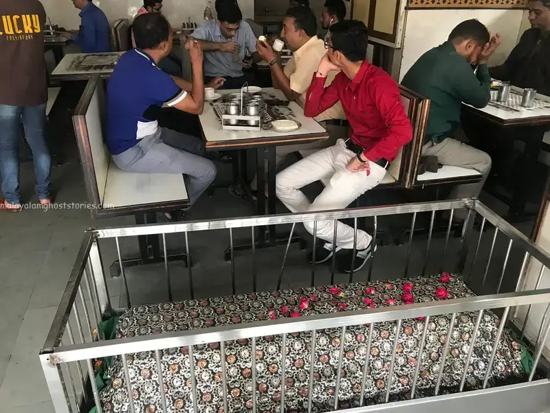 spooky cemetery cafe