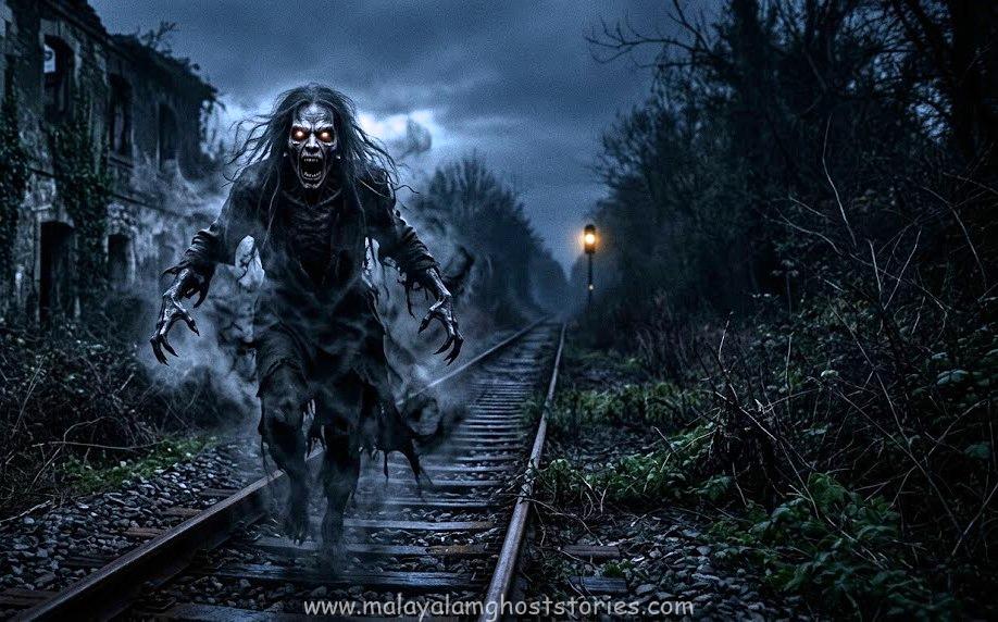 Read the true, bone-chilling story of an uncanny entity near a dark railway track that controlled my mind.