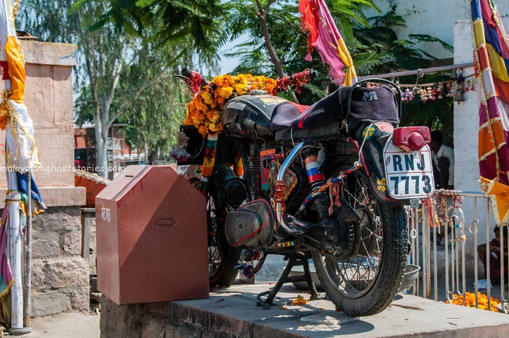 Discover the chilling true story of Bullet Baba, a haunted motorcycle in Rajasthan that terrifies drivers.