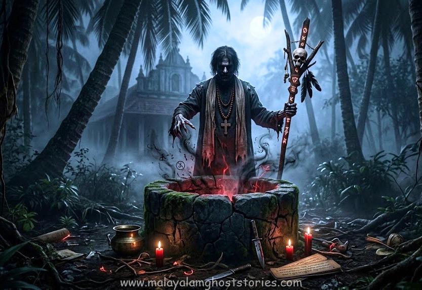 Dive deep into terrifying encounters with Kadamattathu Kathanar's dark sorcery, spirits, and occult mystery.